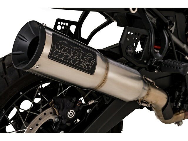 バンスアンドハインズ Adventure Hi-Output 450 ハイアウトプット スリップオン ステンレス マフラー Pan America 21- 1801-1492