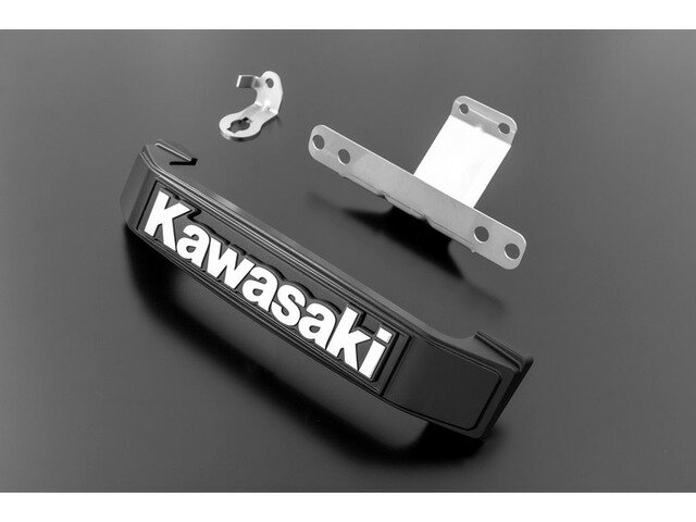 【納期お問い合わせ下さい】 ARCHI アーキ PMC ピーエムシー BIGステムエンブレム&ステーセット Kawasaki小文字 ブラック Z900RS CAFE 189-1184-2