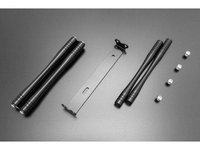 ARCHI アーキ PMC ピーエムシー ラジエターサイドロッドセット (ブラック) Z900RS '18-'25対応 189-2264