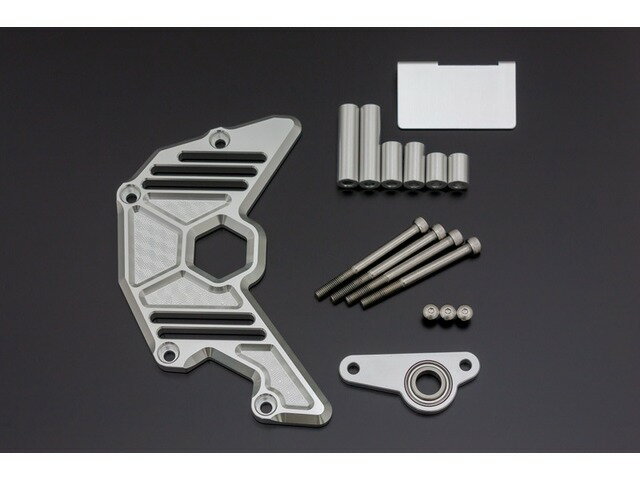 ARCHI アーキ PMC ピーエムシー ビレット・ハニカム スプロケットカバー シャイニングシルバーZ900RS/CAFE 189-5392