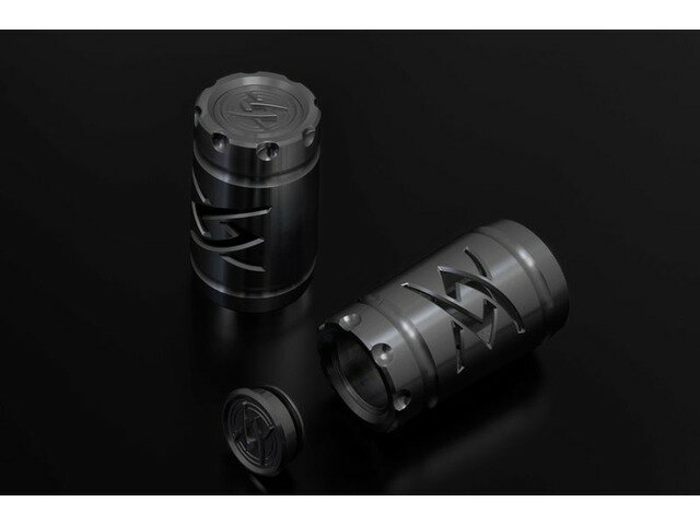 ARCHI アーキ PMC ピーエムシー マットコークブラック ビレット・スライダーカバー Z900RS/CAFE 189-5444