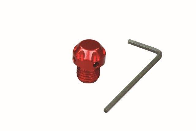 POSH Faith ポッシュ フェイス NASA Type ミラーホールカバーキャップ M10正ネジ レッド 000808-02