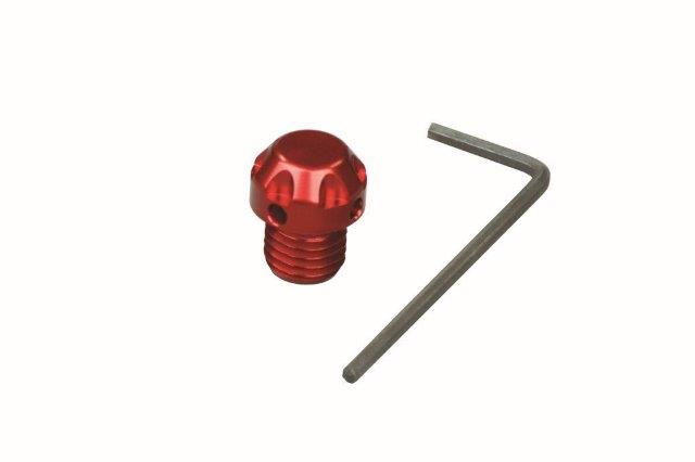 POSH Faith ポッシュ フェイス NASA Type ミラーホールカバーキャップ M10逆ネジ レッド 000809-02