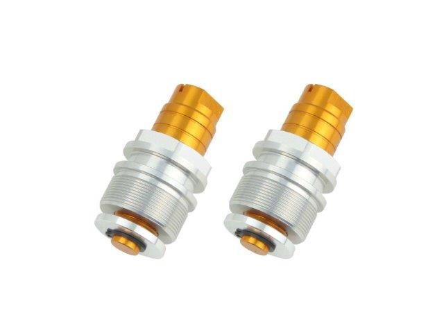 POSH Faith ポッシュ フェイス イニシャルアジャスターType2（エアーバルブ無し） シルバーボディ/ゴールドシャフト SR400/500(1994-2017) 010067-04