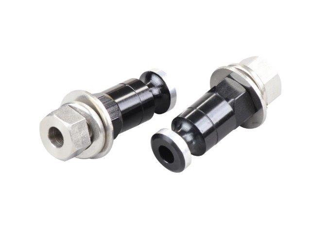 POSH Faith ポッシュ フェイス 10mmアルミウインカーステーM10×20mmボルト付 ブラック 010103-06