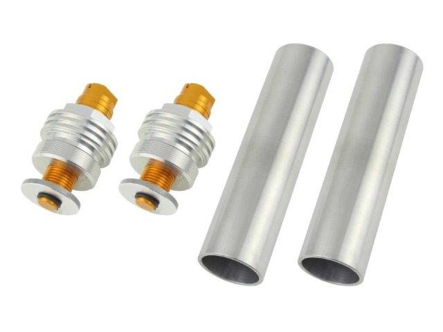 POSH Faith ポッシュ フェイス イニシャルアジャスターType2（エアーバルブ無し） シルバーボディ/ゴールドシャフト NEW SRX400/600(1990-) 017078-04