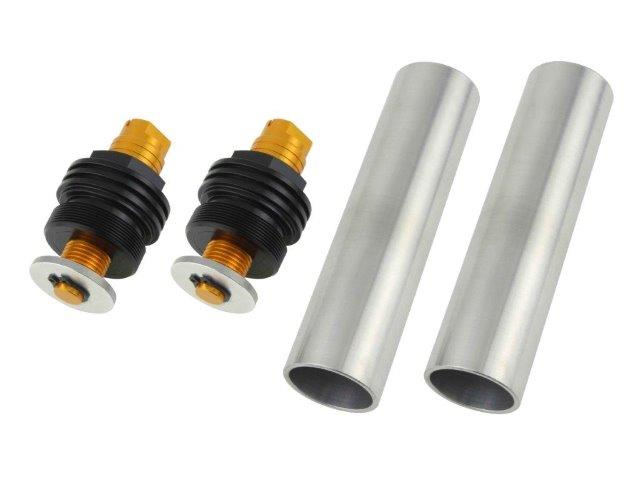 POSH Faith ポッシュ フェイス イニシャルアジャスターType2（エアーバルブ無し） ブラックボディ/ゴールドシャフト NEW SRX400/600(1990-) 017678-04