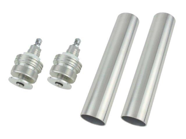 【抽選で最大100％ポイントバック】POSH Faith ポッシュ フェイス イニシャルアジャスターType1(エアーバルブ付) シルバーボディ/シルバーシャフト 032365-03