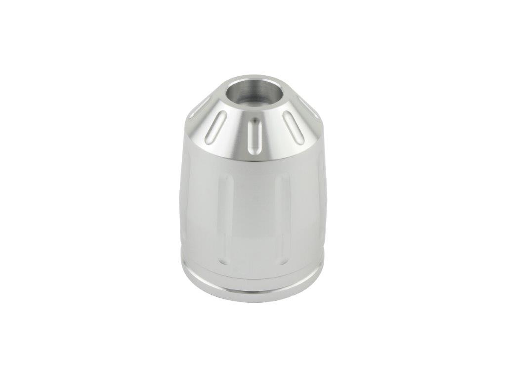 POSH Faith ポッシュ フェイス ウルトラヘビーバーエンドタイプ2 補修用アウターカバーのみ M8タイプ 1個 シルバー 033879-SL-10