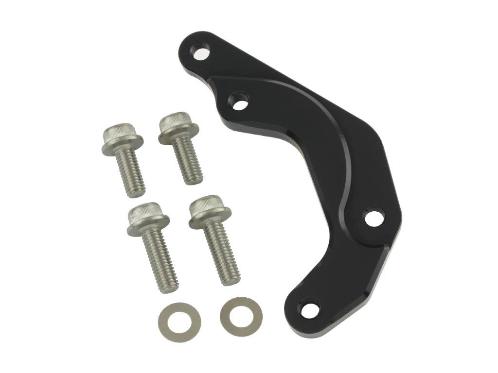 POSH Faith ポッシュ フェイス フロントキャリパーサポートブレンボ 2podsキャリパー用 ブラック GROM(2013-2018)/MSX125(2013-2018) 059156-06