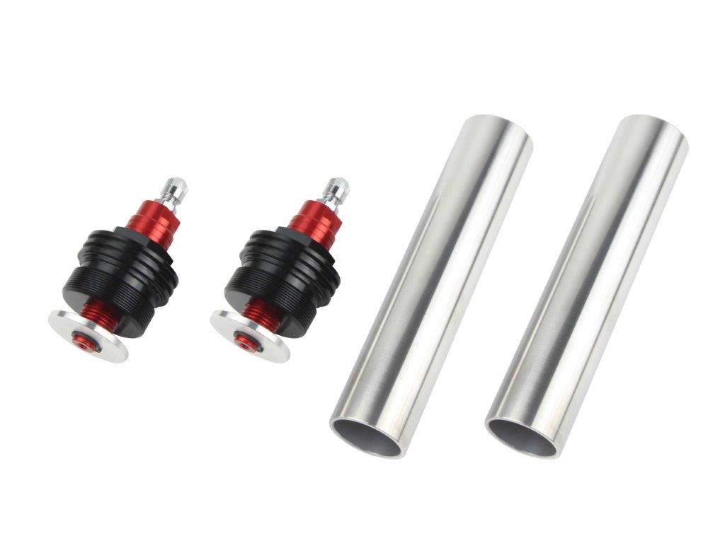 POSH Faith ポッシュ フェイス イニシャルアジャスターType1（エアーバルブ付） ブラックボディ/レッド..