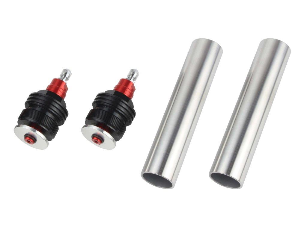 POSH Faith ポッシュ フェイス イニシャルアジャスターType1（エアーバルブ付） ブラックボディ/レッド..