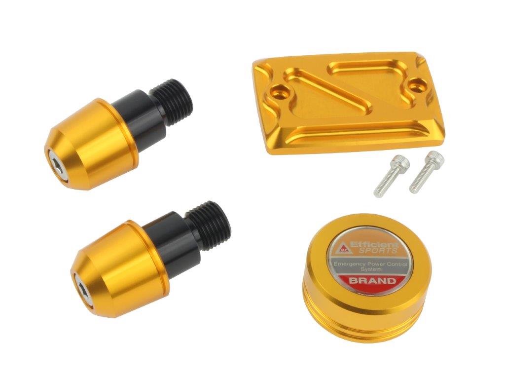 【対象ショップ限定！抽選で最大100％ポイントバック】POSH Faith ポッシュ フェイス MT-09ドレスアップ3点セット ゴールド MT-07(2014-2017)/MT-09(2014-2020)/MT-10(2017-2020)/XSR900(2016-2020) 065049-04