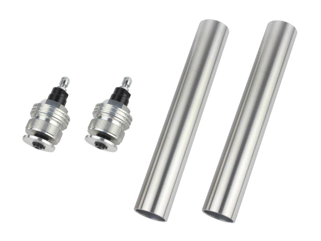 POSH Faith ポッシュ フェイス イニシャルアジャスターType1（エアーバルブ付） シルバーボディ/ブラッ..