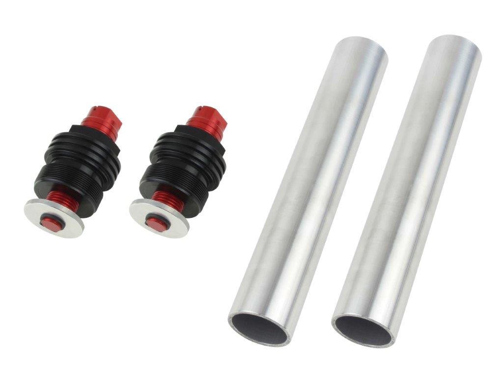 POSH Faith ポッシュ フェイス イニシャルアジャスターType2（エアーバルブ無し） ブラックボディ/レッドシャフト GSX250R(2017) 088666-02