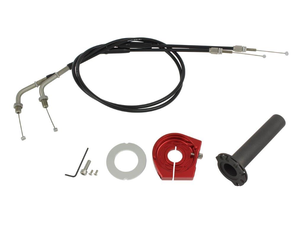 POSH Faith ポッシュ フェイス スムーススリムラインハイスロットルキット レッド アジャスタブル 091567-R1