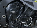 R&G アールアンドジー エンジンケース カバー カラー:ブラック 強度高い 最高耐熱 3個セット YAMAHA MT-10(16-19) RG-KEC0094BK