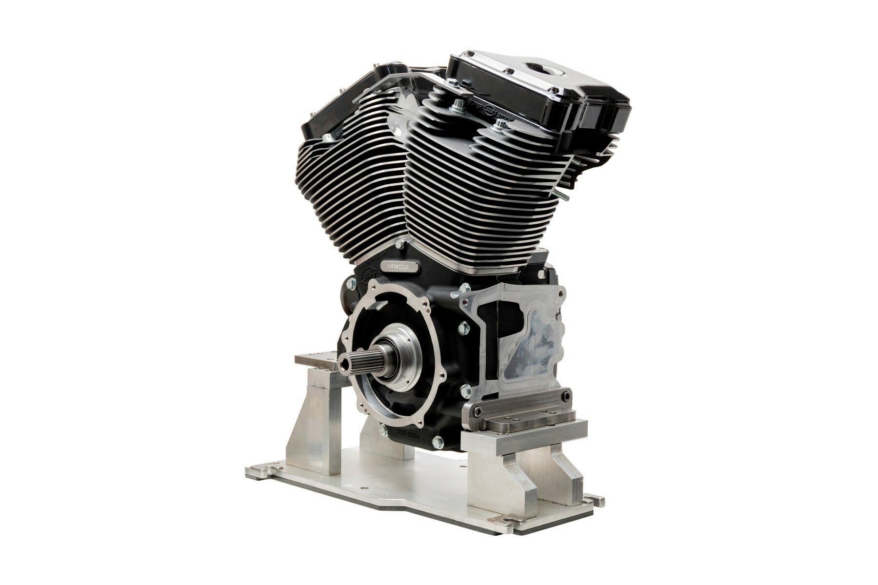 S&S Cycle ��������ɥ����������� T124 ���󥸥�ASSY BLK.ED DYNA 06-17 310-0900A