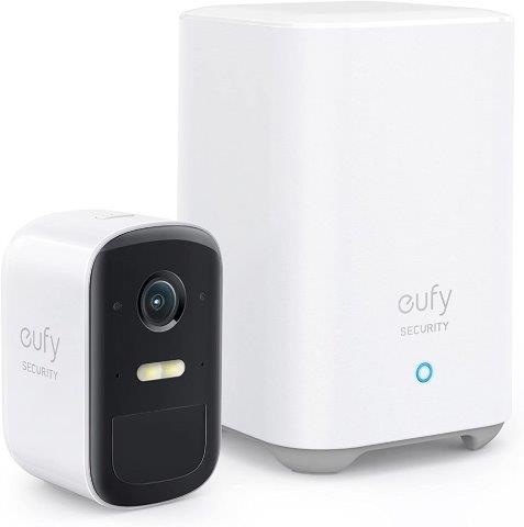 Anker Japan アンカー・ジャパン T88305D3 ワイヤレスセキュリティカメラ Eufy Security eufyCam 2C 1-Cam Kit グレー＋ホワイト T88305D3 ［無線 /暗視対応 /屋外対応］