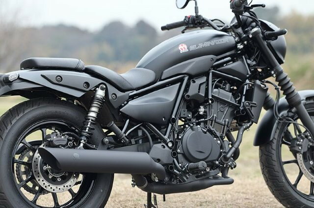 【抽選で最大100％ポイントバック】 Sptadao SP忠男 KAWASAKI ELIMINATOR400 POWERBOX ショート インナーBOXタイプ ブラックエディション EL4-PB-06