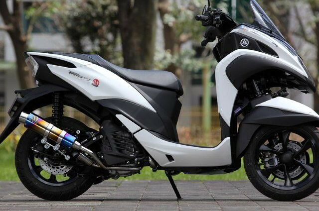 Sptadao SP忠男 YAMAHA TRICITY125( 18 ) POWER BOX FULL S チタンブルー TR1-PB-12