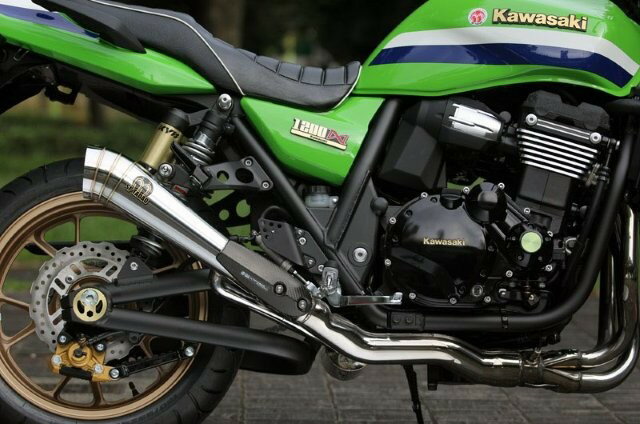 【抽選で最大100％ポイントバック】 Sptadao SP忠男 KAWASAKI ZRX1200DAEG POWER BOX メガホン マフラー ZR1-PS-01