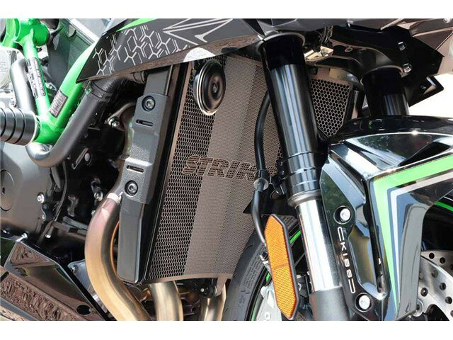 メーカー取り寄せ STRIKER ストライカー ラジエターコアガード KAWASAKI ZH2/SE SS-CG153