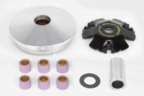 【抽選で最大100％ポイントバック】SP武川 SPタケガワ ハイスピードプーリーキット SUZUKI|スズキ レッツ4/5 シルバー 02-01-7027