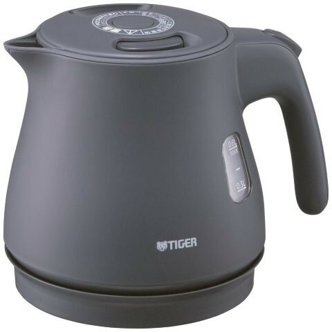 TIGER タイガー 蒸気レス電気ケトル ナイトブラック 0.6L PCV-A060-KN