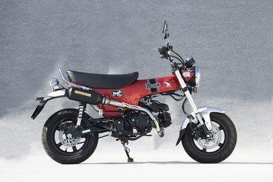 【抽選で最大100％ポイントバック】 Yamamoto ヤマモトレーシング DAX125 SPEC-A TI UP-TYPE プレスサイレンサー ブラック 10136-71APB