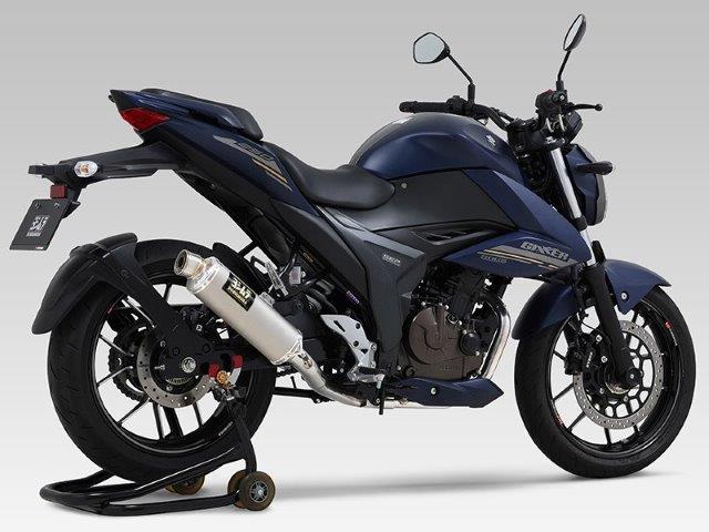 【抽選で最大100％ポイントバック】YOSHIMURA ヨシムラ スリップオン マフラー 機械曲GP-MAGNUM105 サイクロン EXPORT SPEC 政府認証 SSF(サテンフィニッシュカバー) GIXXER250(23)/GIXXER SF250(23)/V-STROM250SX(23) 110A-12C-5U30