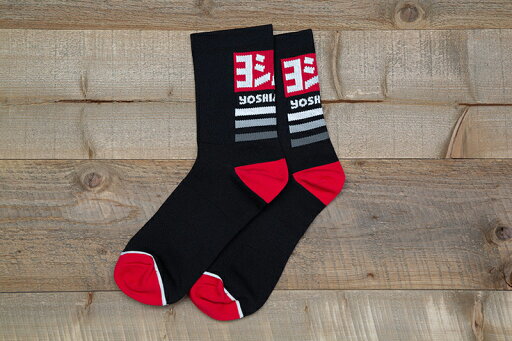 YOSHIMURA ヨシムラ USヨシムラ Yoshimura Works 6″ Crew Sock ソックス 靴下 903-224-4100 YOSHIMURA ヨシムラ USヨシムラ Yoshimura Works 6″ Crew Sock ソックス 靴下 903-224-4100