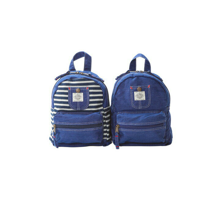 【公式】オーシャンアンドグラウンドDAYPACK BLUE BLUE OCEAN&GROUND 子供服 キッズ 男の子 女の子 子ども こども ペアルック お揃い シンプル バッグ 通学 通園 リュック リュックサック デイパック グッデイ