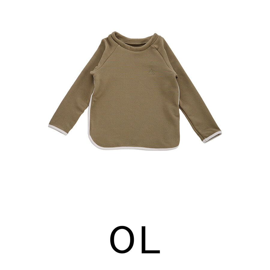 ＜SALE40%OFF＞オーシャンアンドグラウンド パイピングPOラッシュガードOCEAN&GROUND キッズ ジュニア 水着 子供服 こども 男の子 兄弟 uvカット 紫外線対策 お揃い ペアルック 80 90 100 110 120 130 140 1312812