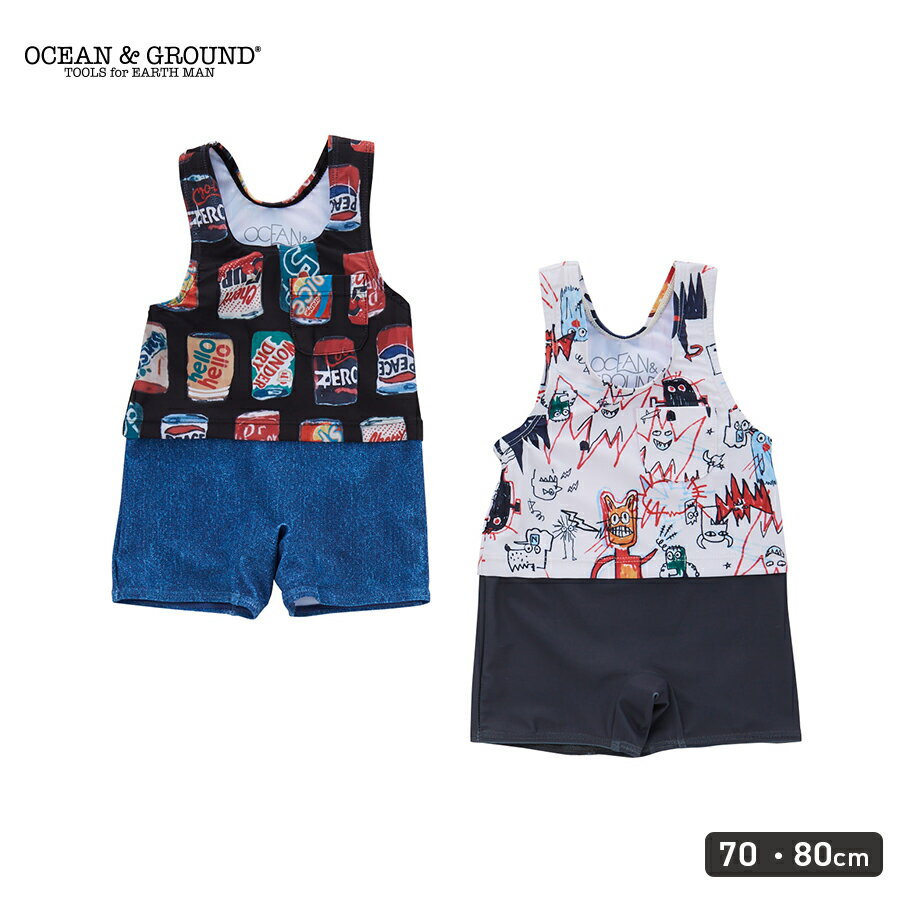 ＜SALE40%OFF＞オーシャンアンドグラウンド ベビーBOY'Sグレコ水着OCEAN&GROUN ...