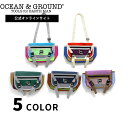 【公式】オーシャンアンドグラウンド トレックショルダーBAG OCEAN&GROUND キッズ ベビー ショルダー バッグ キッズ ジュニア 斜め掛けバッグ ユニセックス かばん 通園 通学 アウトドア コンパクト 旅行 レジャー お出かけ 1235001