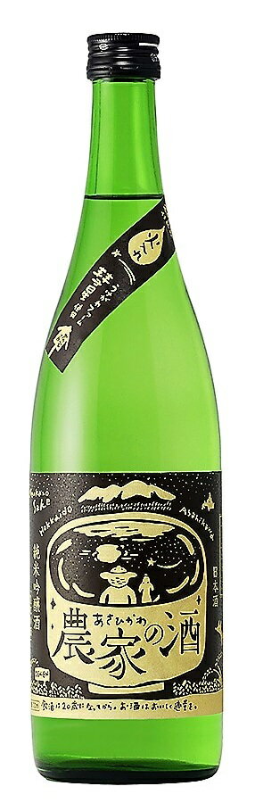 高砂・純米吟醸　農家の酒1800ml【北海道産】