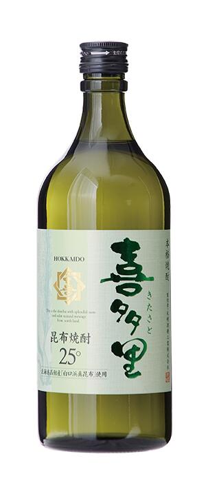 【北海道産昆布使用】本格昆布焼酎『喜多里』　・25度720ml。」数量で送料変動