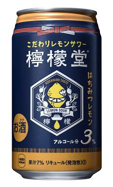 コカ・コーラ「檸檬堂 はちみつレモン」3度、350ml缶×1本