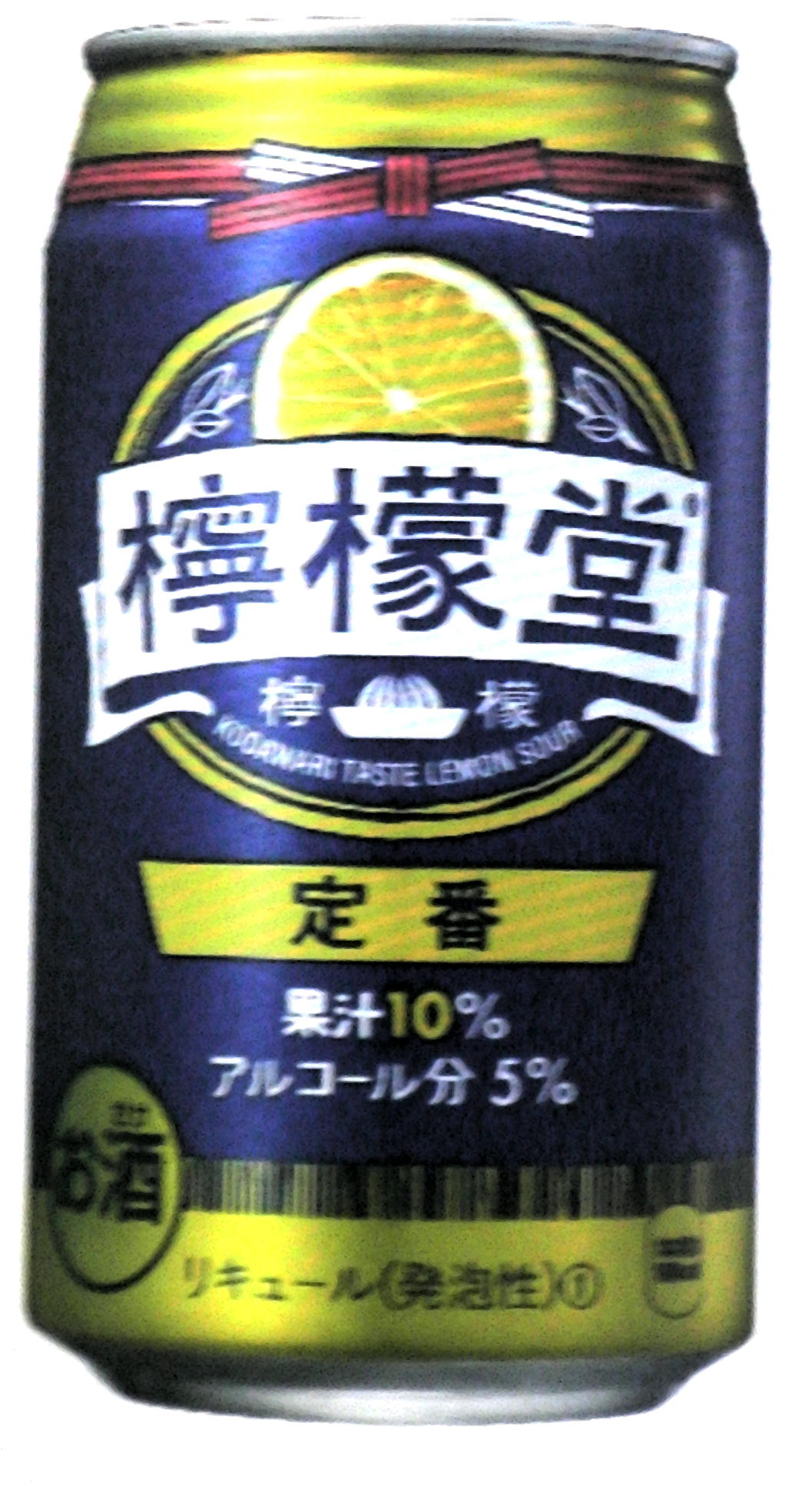 コカ・コーラ「檸檬堂 定番レモン」5度、350ml缶×1本