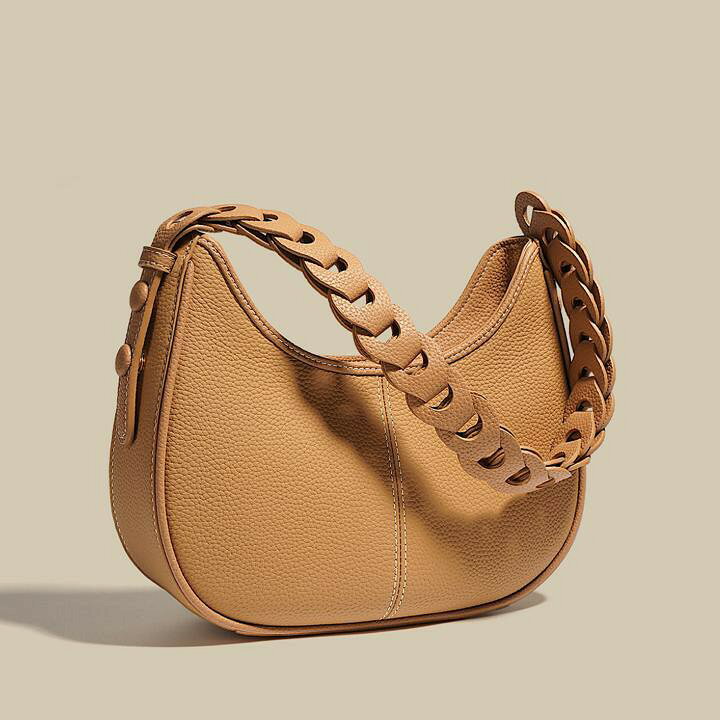 本革 ボトムバッグ ファッション ショルダー クロス ボディサドルバッグトートバック 5色展開 レディース シンプル 人気 2way お