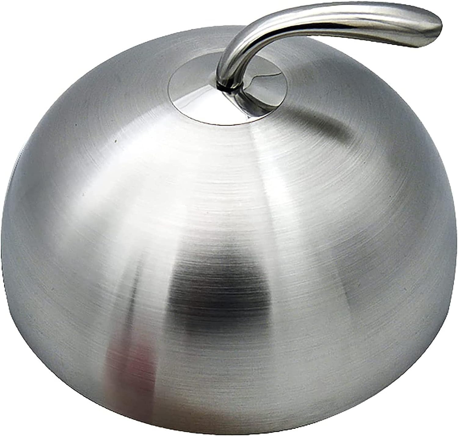 樂天商城 - 家庭用丸型防油金属製フードカバー 24cm 鉄板焼きドームのディッシュ蓋 1個 ステンレス製ステーキカバー キッチンのクッ