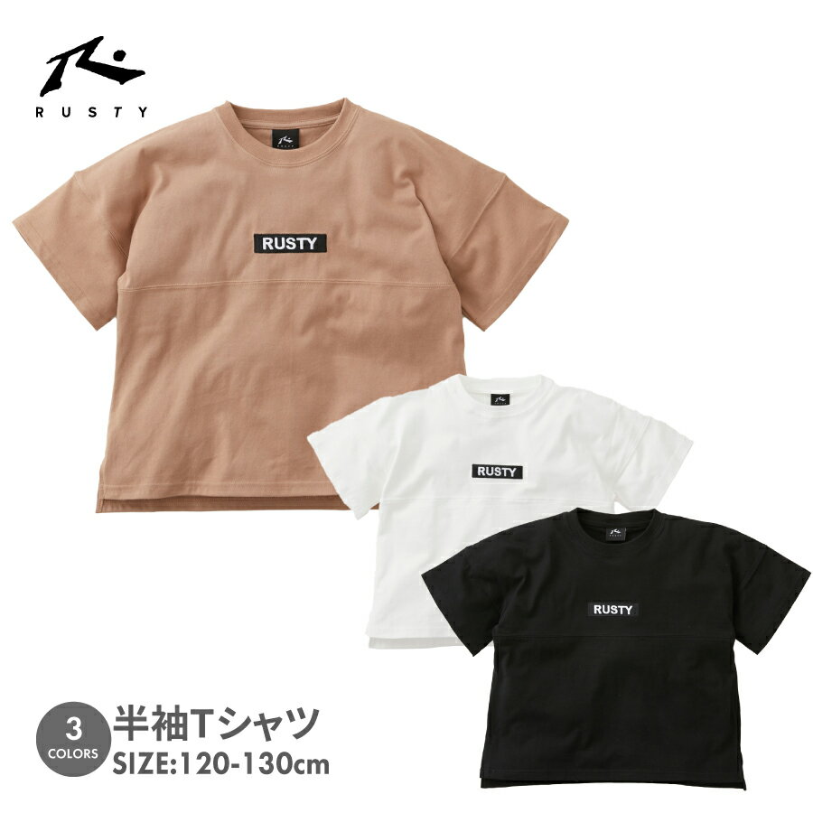 樂天商城 - 男の子 半袖Tシャツ RUSTY KIDS ラスティ 961502