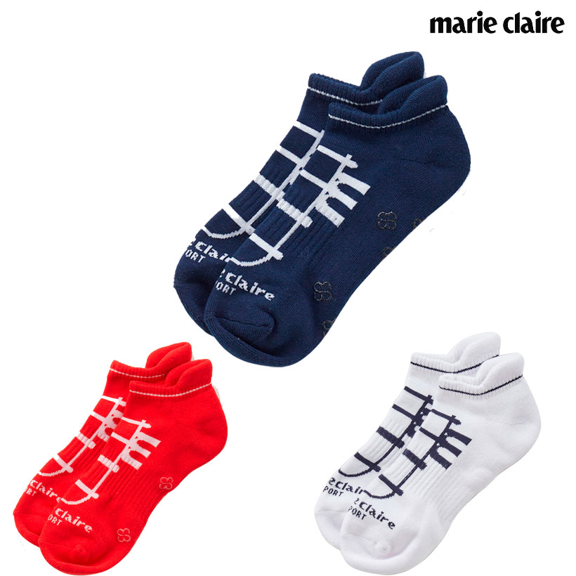 レディス marie claire マリ・クレール スニーカーソックス 712950