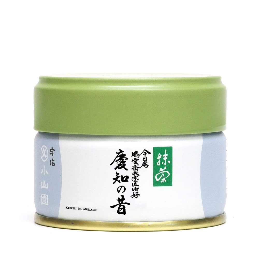 丸久小山園 抹茶 MATCHA powdered green tea裏千家御好　慶知の昔(けいちのむかし KEICHI NO MUKASHI)20g缶