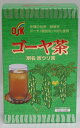 沖縄の伝承・・・健康茶 名称 ゴーヤ茶ティーパック 特徴 ビタミンCは，100g中に100〜250mgとレモンの約3倍近く含まれ、ケラーゲンも含まれています又ゴーヤ茶（苦ウリ茶）に含まれている苦味成分はモモルデシンという苦味成分です。 使用方法 やかんを使用する場合は1Lに1袋割合でとろ火で約5分間寝かしてご愛飲下さい。 急須の場合1袋に200cc熱湯を注ぎ約3〜10分入れ適度の濃さでお飲み下さい。 原材料名 ゴーヤ　100％ 内容量 4．5g×32袋