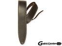 LM Products Luxury Leather Guitar Strap - The Heritage EH-25 Brown