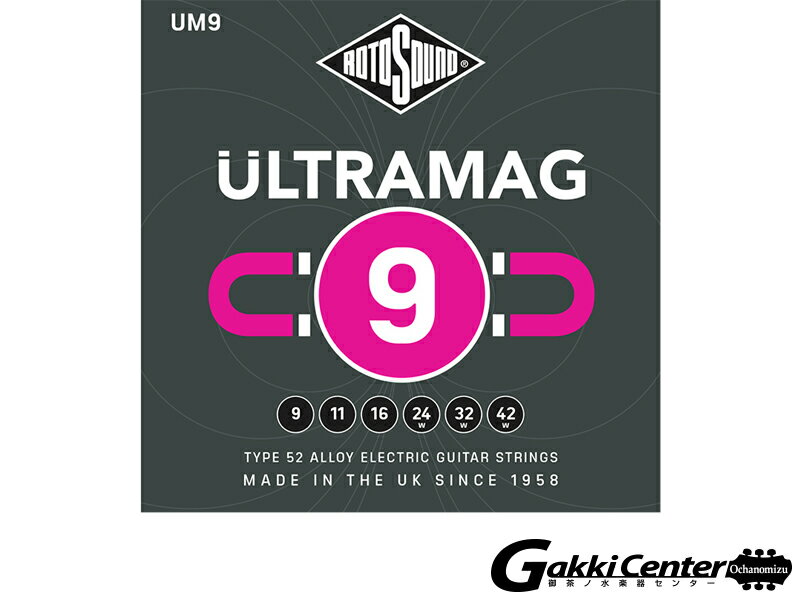 ROTOSOUND UM9 Ultramag Super Light (.009-.042)