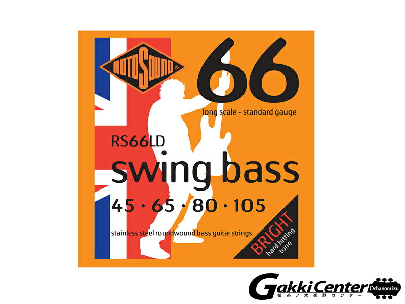 ROTOSOUND RS66LD Long Scale Standard (.045-.105)