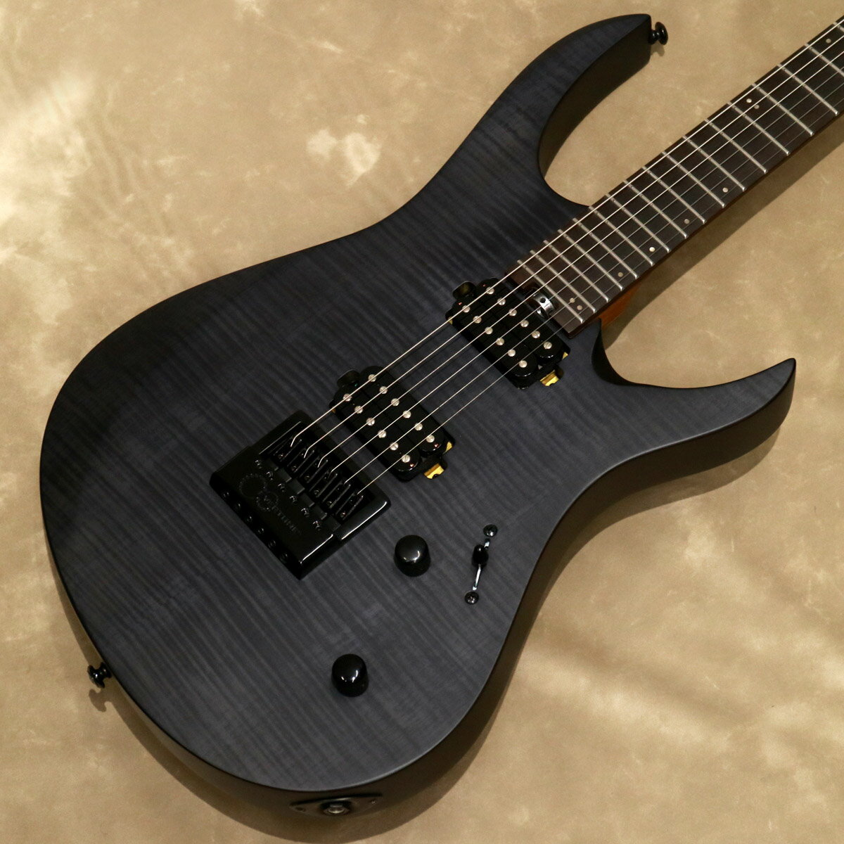 Balaguer Guitars Diablo Standard with Evertune Bridge, Satin Trans Black【シリアルNo:IW22020022】【店頭在庫品】
